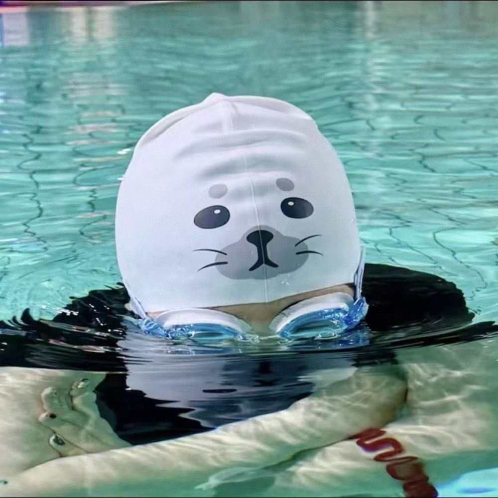 Swim Hat Silicone - Bonnet de bain en silicone imperméable