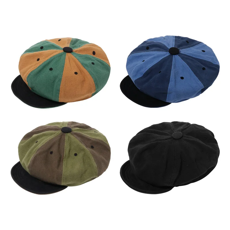 Marque Oohmy Twill Béret en pu - Newsboy Cap Ivy avis et prix